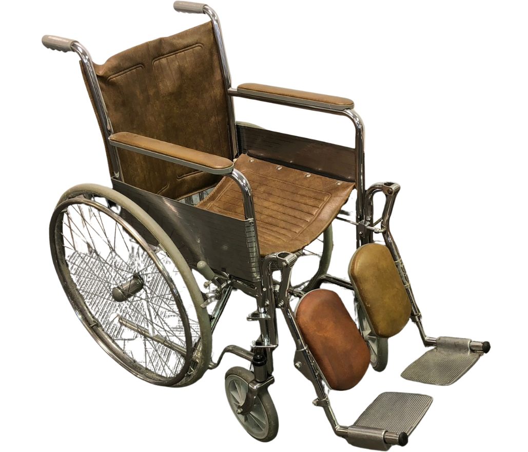 Wheelchair, brown